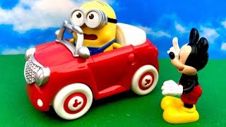 Myszka Miki i Minionki po Polsku ☺ Oddajcie moje Auto ☺ Bajka dla Dzieci [upl. by Yenahpets]