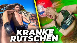 ESKALATION IM AQUALAND er crasht auf der Rutsche [upl. by Hatty]