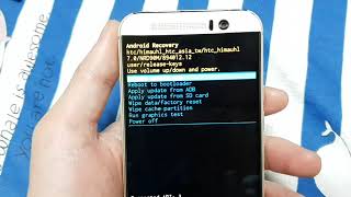 Htc M9 Recovery 重設 還原原廠設定 [upl. by Melany]