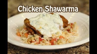 Chicken Shawarma Over Rice  Rockin Robin Cooks [upl. by Coco]