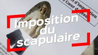 Bénédiction et imposition du scapulaire du Sacré Cœur [upl. by Ibbie]