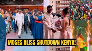 Moses Bliss Shutdown Kenya 🇰🇪 Live Concert  Ministration mosesbliss [upl. by Anyek]