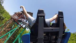 Verbolten  Busch Gardens Williamsburg 4K Back Row POV [upl. by Simon381]