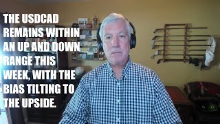 The USDCAD remains within an up and down range this week with the bias tilting to upside [upl. by Laural]