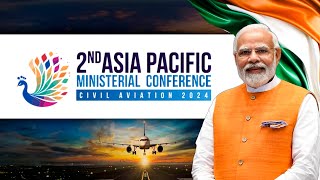 LIVE PM Modi attends Asia Pacific Civil Aviation Ministers Conference  BHARAT MANDAPAM  New Delhi [upl. by Kelvin]