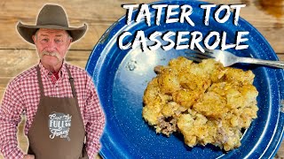 Tater Tot Casserole  Cheap and Easy Recipe [upl. by Griseldis]