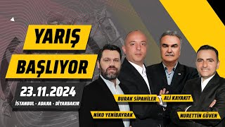 Yarış Başlıyor  22 Kasım 2024 İzmir ve Antalya At Yarışı Tahminleri  Cansu Yücel ve Hakan Pelen [upl. by Odravde367]