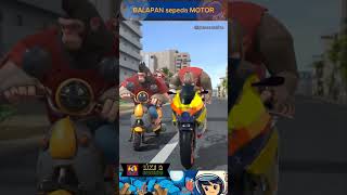 balapan quotsepedaquot motor shorts dubbing kartun [upl. by Nathalia]