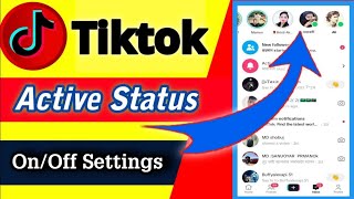 Tiktok Active Status On Off Settings  metech20 [upl. by Ehcor11]