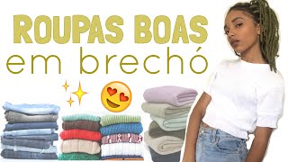 5 DICAS PARA ACHAR ROUPAS BOAS EM BRECHÓ [upl. by Gauntlett331]