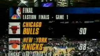 Knicks vs Bulls 1993 game 1 12 [upl. by Kiki]