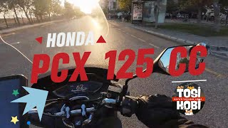 Yeni Motosikletim Honda PCX 125cc 2024 Scooter honda pcx pcx125 scooter motorcycle motovlog [upl. by Sirdna]