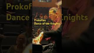 Piano duet Prokofiev Dance of the Knights [upl. by Yatnohs434]