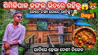 Similipal Jungle ମଝିରେ ରହିଲୁ😱 Best Resort to Stay in Similipal🤩 Yami bhai [upl. by Illoh]