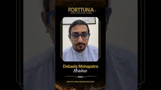 Debasis Mohapatra Nominee Forttuna Global Excellence Awards Dubai [upl. by Macrae]