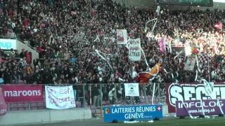 Section Grenat  Servette FC  FC Lucerne  20112012  11032012  Papelitos [upl. by Bullock493]