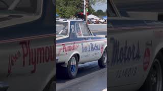 Stunning Super Stock Plymouth Drag Racing at Central Illinois Dragway shorts [upl. by Larena]