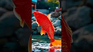 Majestic Koi Fish A Symphony of Colors in Tranquil Waters KoiFish RelaxingMoments [upl. by Nair]