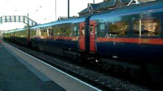 GNER HST at Chester le Street StationMOV [upl. by Oster]