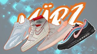 Diese Sneaker erwarten euch im März 2019  Sneaker Vorschau Adidas Nike Jordan  Sneakin Racoon [upl. by Barbour]