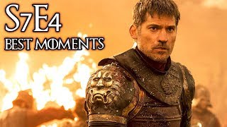 Game Of Thrones S7E4 quotThe Spoils Of Warquot  Best Moments Review amp Easter Eggs [upl. by Leahcimluap]