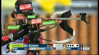 Biathlon Sprint der Damen in Ruhpolding 2011 [upl. by Imaon]