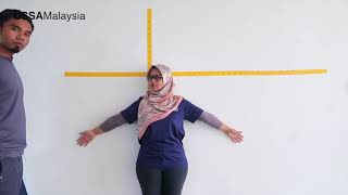 Measuring height and arm span BM [upl. by Sandra]