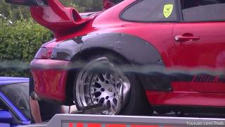 Porsche 993 GT2 Before amp After Terrible Crash [upl. by Lilithe]