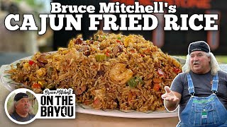 Bruce Mitchells Cajun Fried Rice  Blackstone Griddles [upl. by Abbotsun]