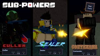 AUT All Gun SubPowers Showcase💥🦅How to getAre they goodGun or Hakis who betterGun parts🔫 [upl. by Seugram]