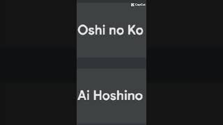 Oshi no ko ai hoshino song [upl. by Arlynne]