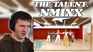 THE TALENT  NMIXX quotLove Me Like Thisquot Stage Practice  REACTION [upl. by Zoe]