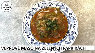 Vepřové maso na zelených paprikách  Josef Holub [upl. by Leibman]