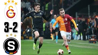 GALATASARAY  SPARTA PRAG 32 MAÇ ÖZETİ I UEFA AVRUPA LİGİ SON 16 [upl. by Forcier]