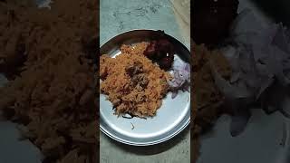 🥰Mutton 😋biriyani 🤤food 🍖shorts🦴 [upl. by Nailil]