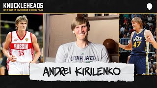 Andrei Kirilenko on Playing w Utah Jazz Stockton amp Malone AllNBA Defense Pioneering for Russia [upl. by Annola]