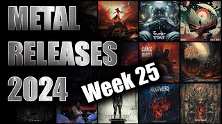 New Metal releases 2024 Week 25 June 17th  23rd [upl. by Atiuqihc]