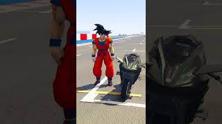 GTA V  NINJA H2R VS ONE WHEEL BIKE IN GTA 5  gta gta5thar shorts viral gta gta5 [upl. by Attayek645]