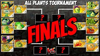 Tournament All Best Plants Max Level  Who Will Win  PvZ 2 Battlez [upl. by Keldon]