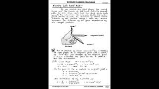 4 Moving charges and Magnetism Notes  12th Physics Handwritten Notes cbse physics shorts [upl. by Gnilrits487]