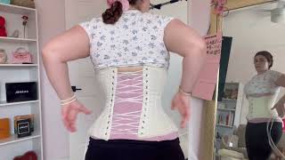 Lacing up my corset semi stealthing cs479 [upl. by Enia410]