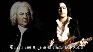 Toccata und Fuge in dMoll、BWV565  JSBachquot Guitar Track [upl. by Herriott91]