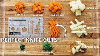 How to Master Basic Knife Skills  Knife Cuts 101 [upl. by Nomyt]