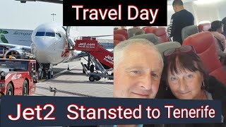 TENERIFE TRAVEL DAY  JET2  STANSTED AIRPORT  JET2 HOLIDAY [upl. by Netloc]