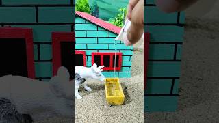 DIY Diorama Mini Farm  House And Cow diy diorama farm farmer farming [upl. by Nafets]