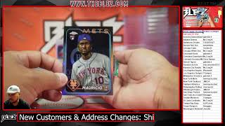 2024 Topps Chrome Breakers Delight 12 Box Full Case Break 12 RANDOM TEAM [upl. by Yelsew]