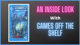 Citadels Including The Dark City Expansion  An Inside Look [upl. by Barta37]