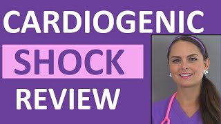 Cardiogenic Shock Nursing Management Pathophysiology Interventions NCLEX Review [upl. by Giwdul]