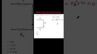 Energy dissipation on Resistorresistor equivalent resistance [upl. by Annabel202]