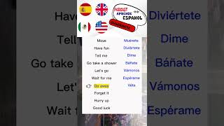 Speak Spanish Today 🗣️ Learn in  Seconds easyspanish learnspanishathome ingles [upl. by Garretson451]